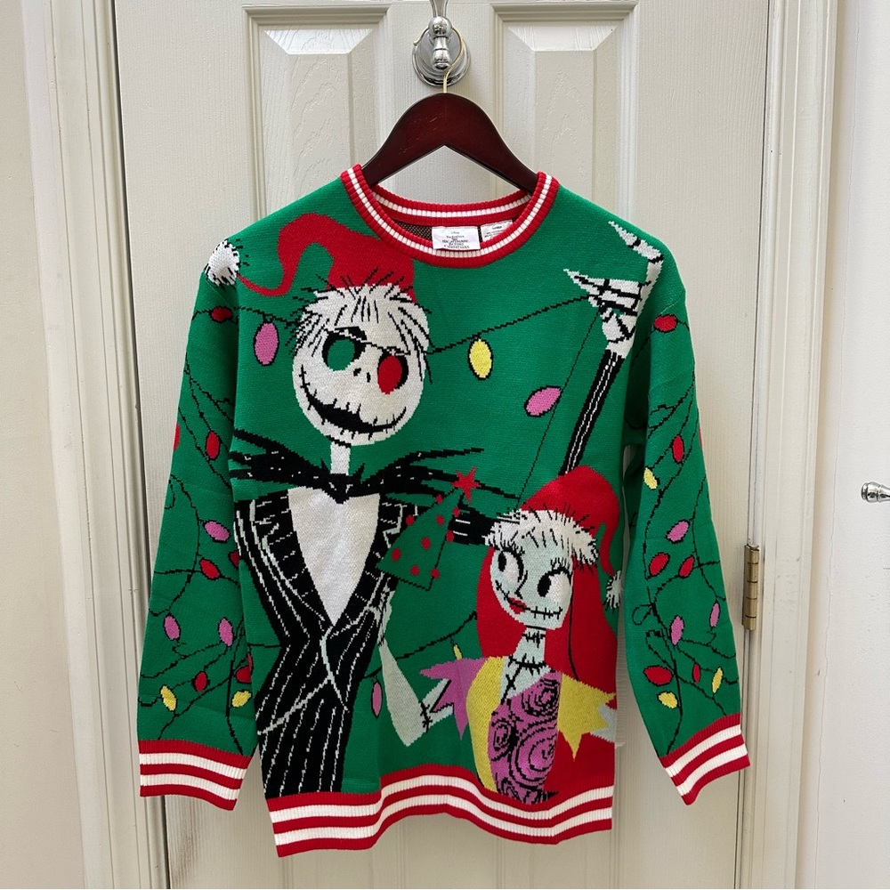 NWT Disney Nightmare Before Christmas Kids Sweater